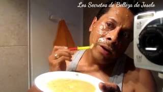 MASCARILLA DE PLÁTANO CON LECHE Y MIEL  ANTI ARRUGAS REAFIRMA Y NUTRE  ACNE [upl. by Denny914]