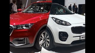 Kia Sportage vs Borgward BX5 [upl. by Tymes745]