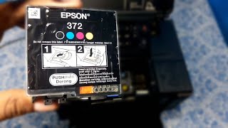 How to replace cartridge of Epson pm 520  Epson pm 520 Printer [upl. by Nagaek]