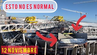 🚧 NUEVAS AGUJAS  Obras Santiago Bernabéu 12112021 🚧 [upl. by Lawrenson307]