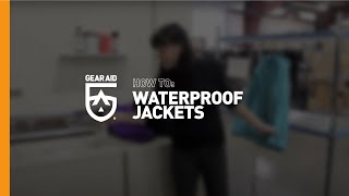 How to Waterproof a Jacket with Revivex Water Repellents [upl. by Arramahs848]