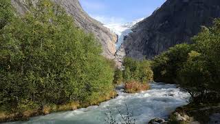 Royal Caribbean Briksdal Glacier and sailing from Olden [upl. by Spiegleman571]