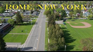 Drone amp Bicycling Around Rome NY  May 18th 2019 [upl. by Ahsiki]