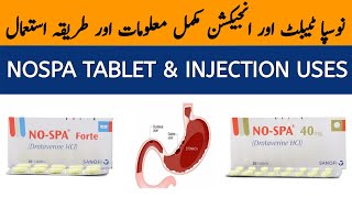 Nospa Forte Tablet Uses  Nospa Tab Uses  Nospa Tab 40mg  No Spa Forte Tablet Uses in Urdu [upl. by Ilagam49]