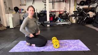 Abdominal Ab Roll Out with focus on hip opening and keeping stacked [upl. by Jordana]