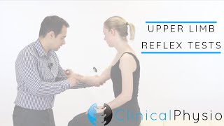 Upper Limb Reflex Tests including Babinski and Clonus  Clinical Physio [upl. by Tristas963]