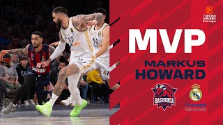 🎬 Markus Howard 29 puntos VS Real Madrid [upl. by Ninnahc]