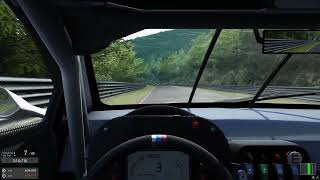 603556 BMW M3 GT2 World Record Nordschleife Tourist  Assetto Corsa [upl. by Ennagrom]