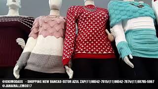 KIKIMODASS  MODA TRICOT 35 REAIS [upl. by Karole]