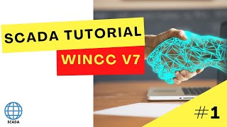 1 SCADA Programming WinCC V7 Tutorial How to create first application in WinCC Explorer [upl. by Frame]