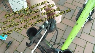 Shimano Bremsbeläge erneuern DeoreSLXXTXTR mit Tips für unterwegs [upl. by Fedak368]