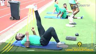 Cameroun Vs Comores Séance dentraînement de veille de match des LionsIndomptables [upl. by Enitsirhc]