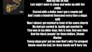 meek milltraumatized lyrics [upl. by Babs]