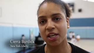 New York Liberty Season TipOff Clinic [upl. by Hourigan]