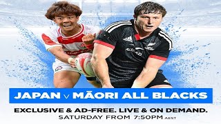 LIVE  Māori All Blacks Vs Japan XV Live Stream  LipovitanD Challenge Cup Rugby 2024 Live Full Game [upl. by Elda565]