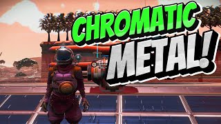 No Mans Sky How to get Chromatic Metal [upl. by Namdor]