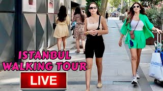 🛑Live Stream Taksim Square Istiklal Avenue Istanbul Walking Tour Tourist Guide [upl. by Chemar583]