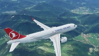 İstanbulInnsbruck uçuşu Microsoft Flight Simulator 2020 canlı yayını [upl. by Forbes]