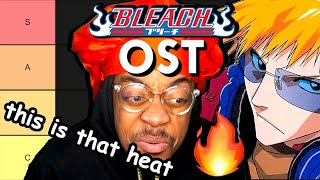 BEST ANIME OST  BLEACH OST REACTION amp RANKING [upl. by Burty956]