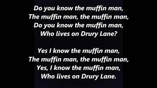 Do You Know The Muffin Man Lyrics Words Public Domain songs not James Corden Groban SING ALONG [upl. by Stutzman524]