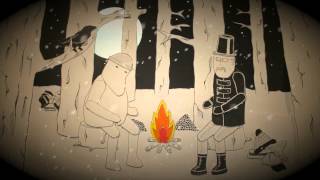 Around a Campfire  CutoutStop Motion Animation [upl. by Tarazi]