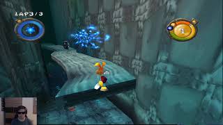 Rayman Rush PS1 1080p Gameplay All Championships Maps [upl. by Auhoj]