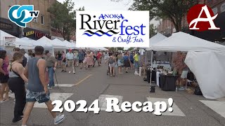 Riverfest 2024 Recap  Anoka MN  QCTV [upl. by Lihkin]