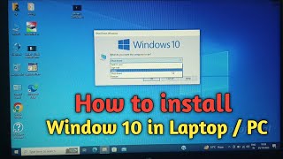 Laptop me window 10 kaise dale  How install window 10 in Laptop  Pendrive 2024 HP Laptop [upl. by Jehovah468]