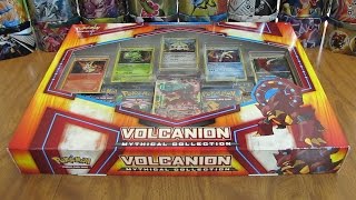 Pokemon Volcanion Mythical Collection Box Opening [upl. by Ati]