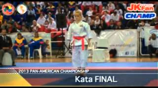 PKF 2013 Female Kata FINAL  Maria Dimitrova vs Sakura Kokumai [upl. by Eivol53]