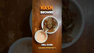 hash brown chips in a toaster oven cooking food potato vlog [upl. by Ramgad]