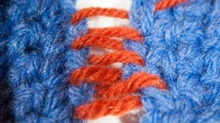 How to Crochet Mattress Stitch Seaming [upl. by Duer]