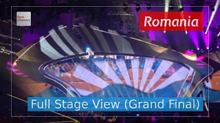 Yodel It  Romania Full Stage View  Ilinca ft Alex Florea  Eurovision 2017  Final [upl. by Glavin]