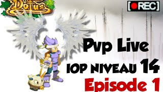 DOFUS  PVP LIVE AU NIVEAU 14  Ep 1 LE IOP DOPOU [upl. by Genesa]