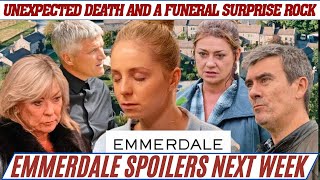 Tragedy Strikes Emmerdale Unexpected Death and a Funeral Surprise Rock the Dingles  Emmerdale [upl. by Herrle]