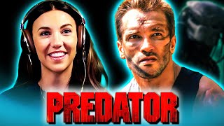 PREDATOR 1987 Movie Reaction w Coby FIRST TIME WATCHING [upl. by Drhacir]