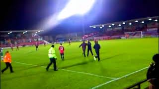 Cork City  Bohemians Fans Clash In Ugly Scenes  Irish Football Hooligans Ireland [upl. by Adraynek]