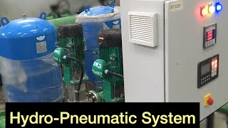 HydroPneumatic System Or Pressure Booster System Manoj TechTube [upl. by Starobin]