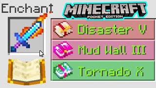 More Custom Enchantments Mod For Minecraft Pe 120 [upl. by Aynwad]