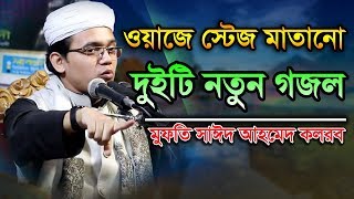 ওয়াজের স্টেজ মাতানো দুইটি নতুন গজল Mufti Sayed Ahmad Kalarab [upl. by Rob]