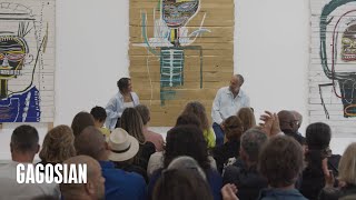 Sophia Heriveaux and Roger Guenveur Smith on JeanMichel Basquiat  In Conversation  Gagosian [upl. by Yatnahc624]