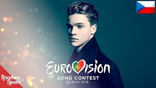 Eurovision 2018 Czech Rep  Mikolas Josef  Lie to me PI Reaction [upl. by Nyleimaj247]