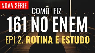 Enem Minha rotina de estudos e como estudar cada tópico [upl. by Aretse]