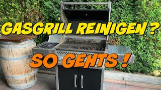 Wie reinige ich meinen Gasgrill  Tutorial zur Reinigung und Pflege eines Gasgrills  Grillreinigung [upl. by Adeirf962]