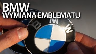 BMW wymiana znaczka na masce [upl. by Edyth]