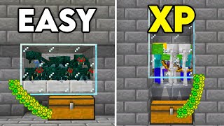 BEST MOB SPAWNER XP FARMS in Minecraft Bedrock 121 [upl. by Colline314]