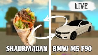 Shaurmadan BMW M5 F90 gacha faqat obmen ❤️  uzbek tilida 🇺🇿 grandmobile araxis rek [upl. by Nanreik]