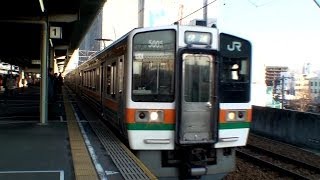 12 尾張一宮駅平日朝ﾗｯｼｭ時上り全列車発車ｼｰﾝﾀﾞｲｼﾞｪｽﾄ [upl. by Auliffe]