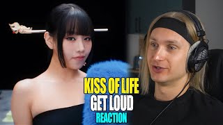 KISS OF LIFE Get Loud  reaction  Проф звукорежиссер смотрит [upl. by Ojaras240]