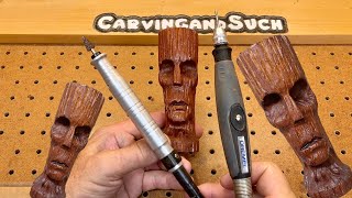 Halloween carving with Dremel 4000  Foredom  Kutzall [upl. by Ballinger]